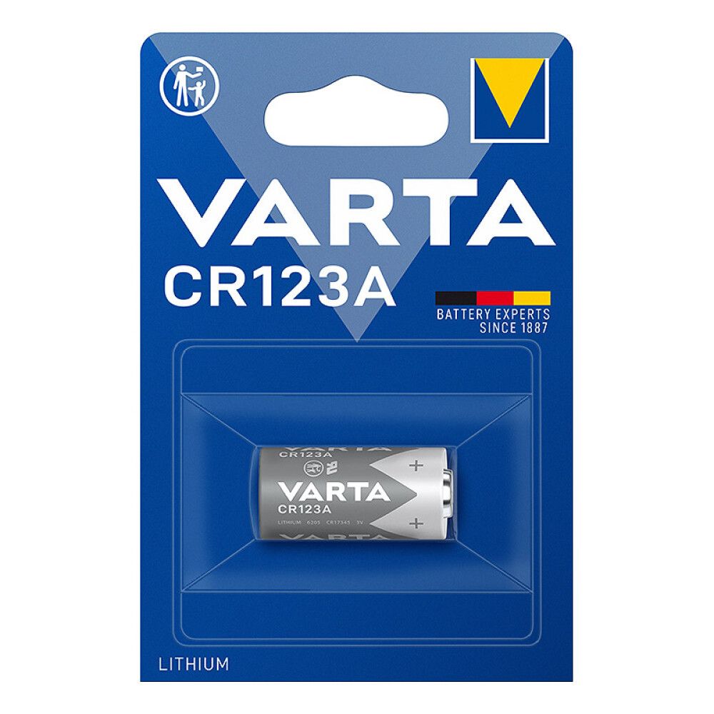 Erikoisparisto Varta Professional Lithium CR123A