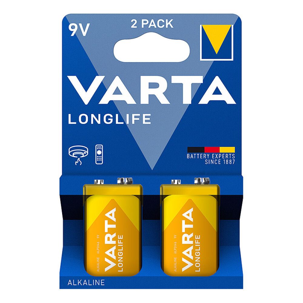 Paristo Varta Longlife 9 V 2 Kpl