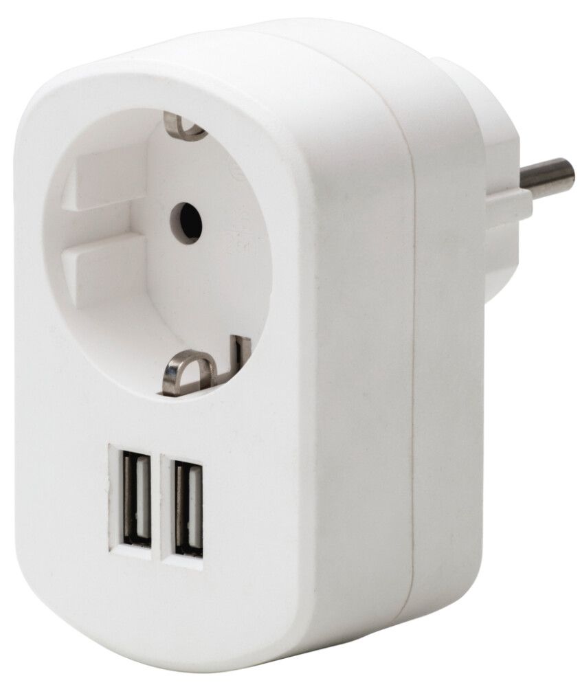 USB-adapteri Airam 2 x USB 3,4 A