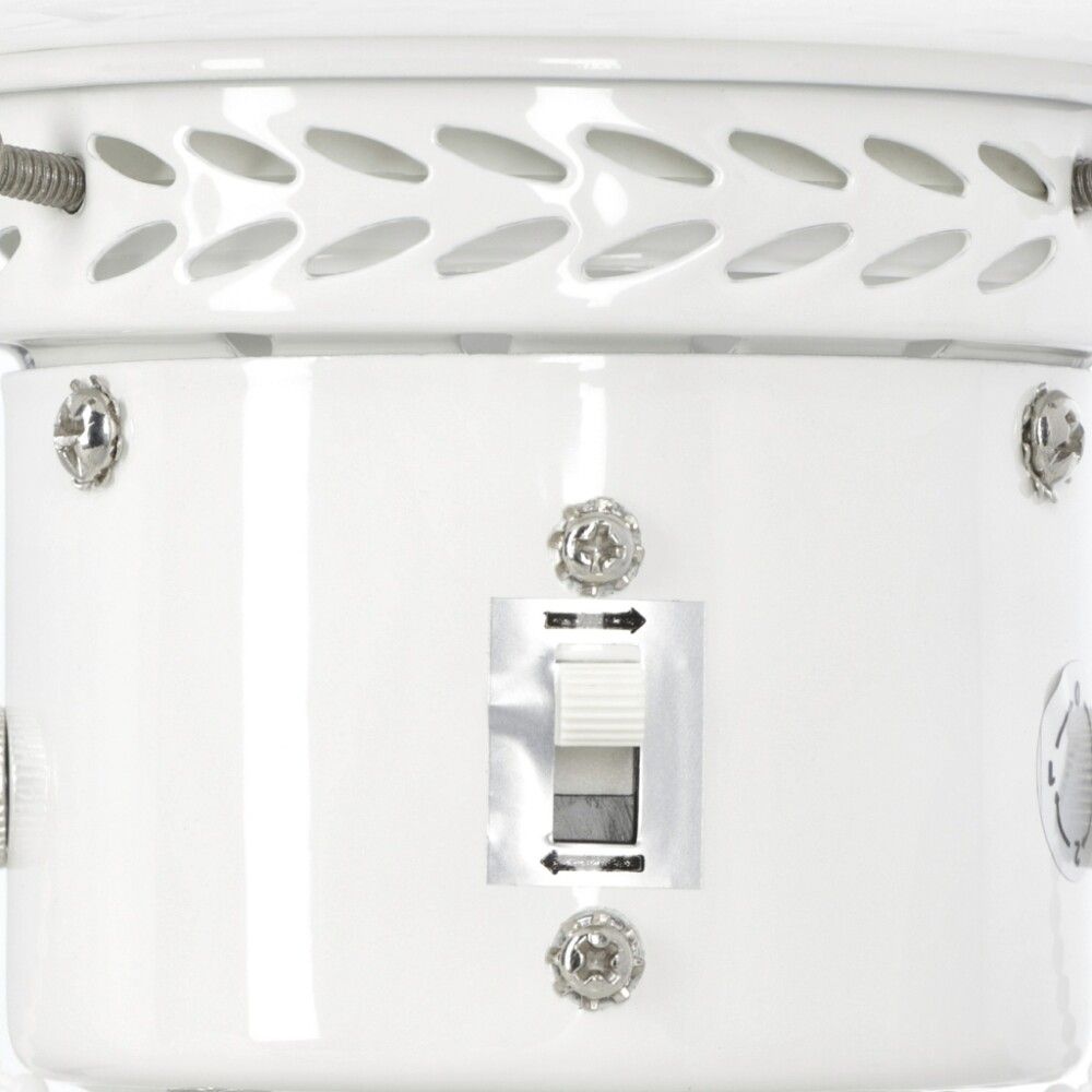 Kattotuuletinvalaisin Voltomat Air Bungonia valkoinen Ø 105 cm