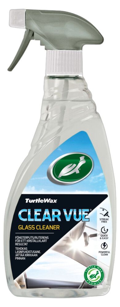 Lasinpuhdistusaine Turtle Wax ClearVue Glass Clean 500 ml