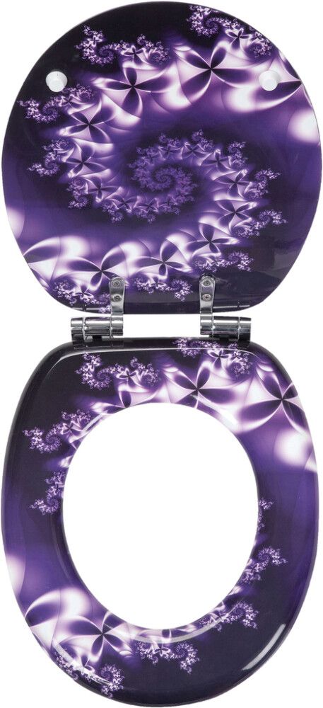 Wc-istuinkansi Violet 3D-efektillä