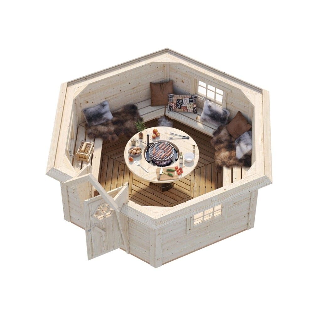 Grillikota Palmako Eva 8,7 m²