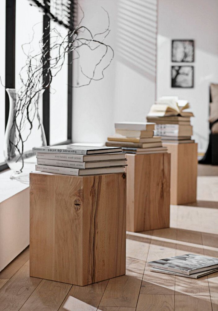 Massiivipölkky Pyökki 30 x 30 x 45 cm