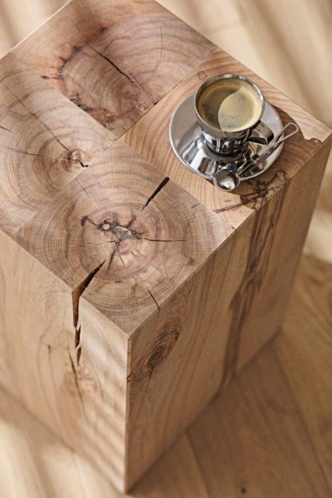 Massiivipölkky Pyökki 30 x 30 x 45 cm