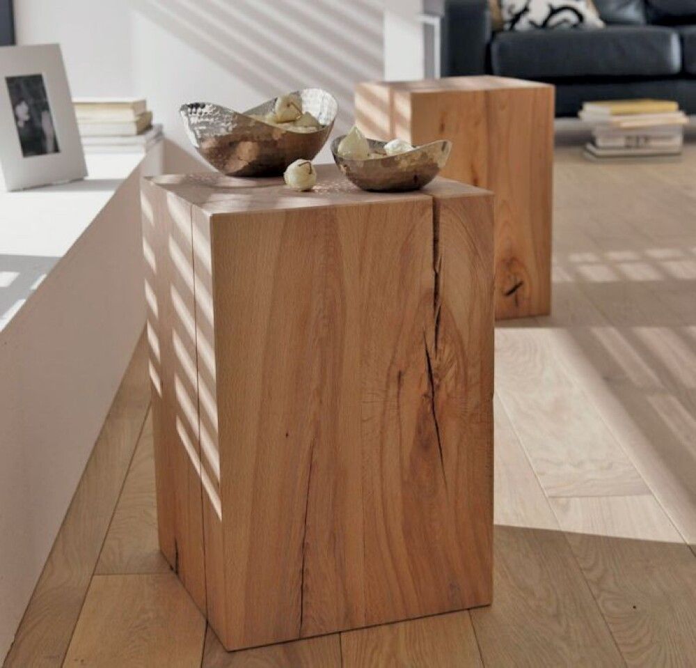 Massiivipölkky Pyökki 30 x 30 x 45 cm