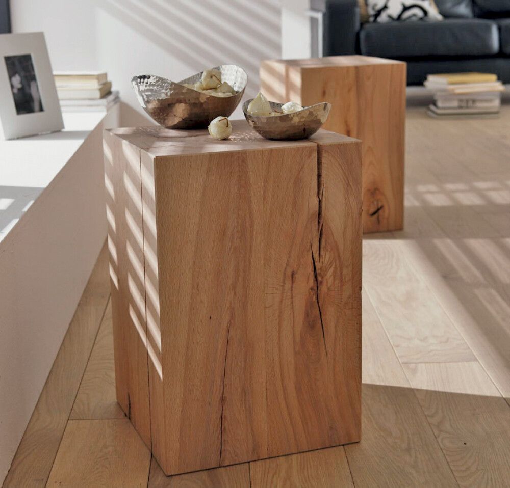 Massiivipölkky Pyökki 30 x 30 x 45 cm