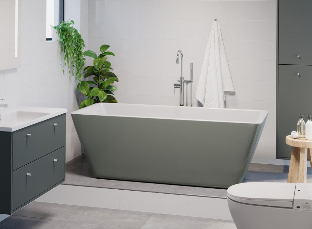 Kylpyamme Camargue Marstrand Valkoinen/vihreä