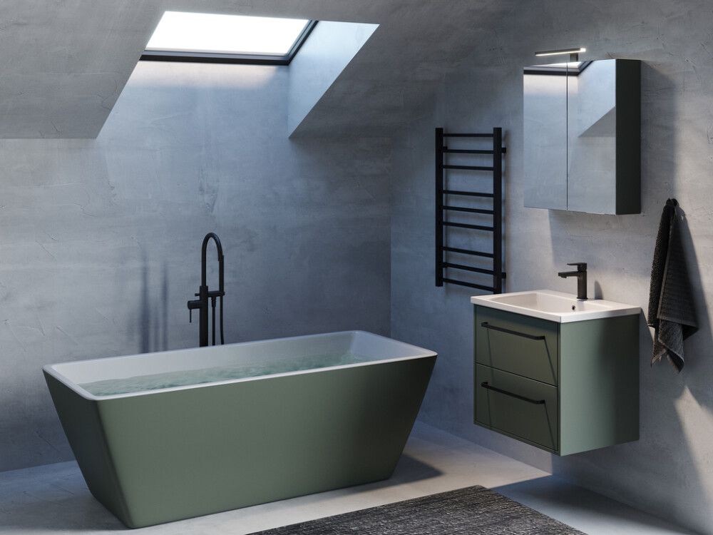 Kylpyamme Camargue Marstrand Valkoinen/vihreä