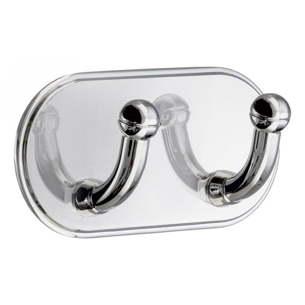 Kaksoiskoukku Beslagsboden Kiillotettu Kromi