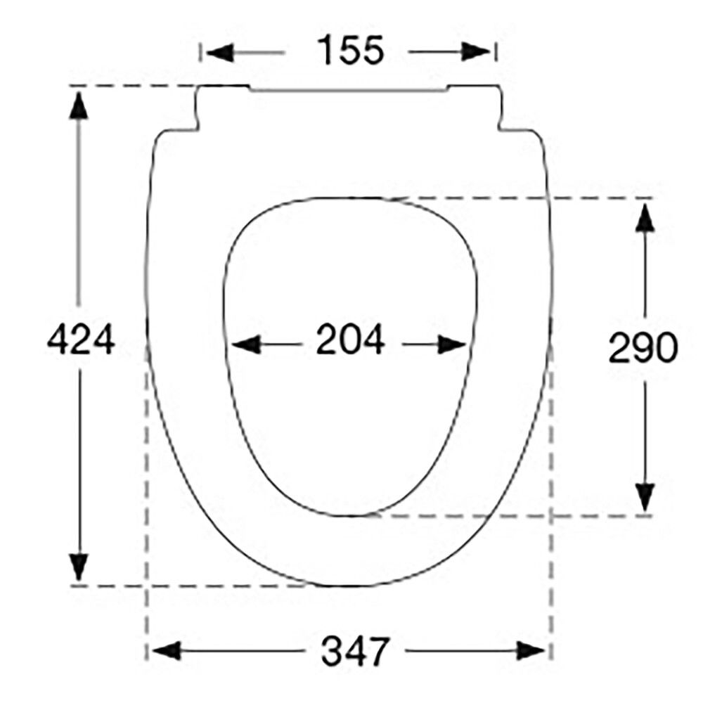 WC-istuinkansi Pressalit Basis Sign valkoinen