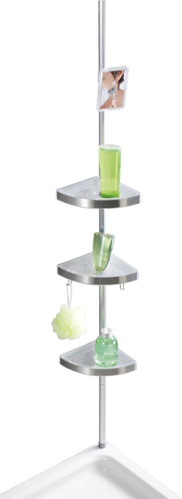 Suihkukulmahylly Wenko Premium