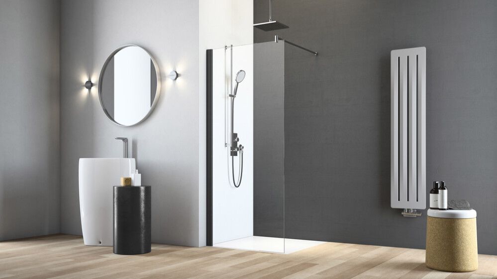 Sivuseinä Camargue Vario musta 100 cm