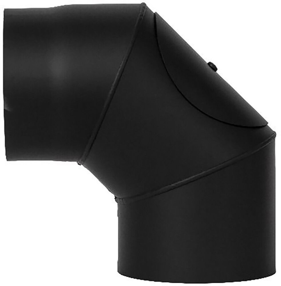 Liitosputki Aduro 2 x 45 ast. musta 265 x 265 mm