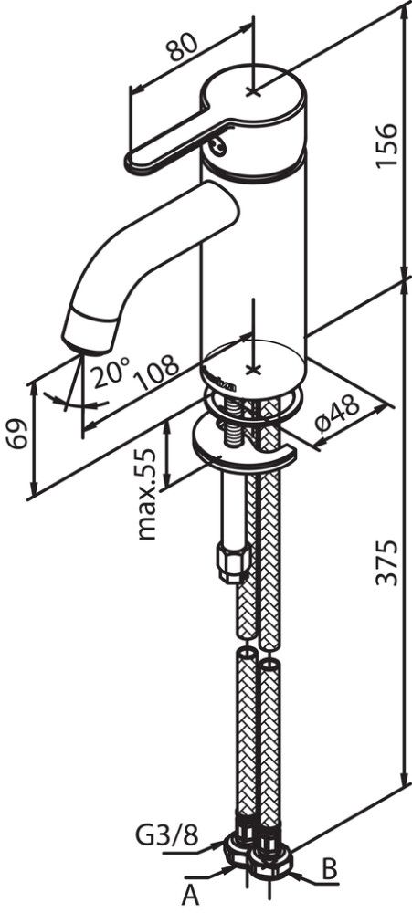 Pesuallashana Damixa Silhouet Mattamusta