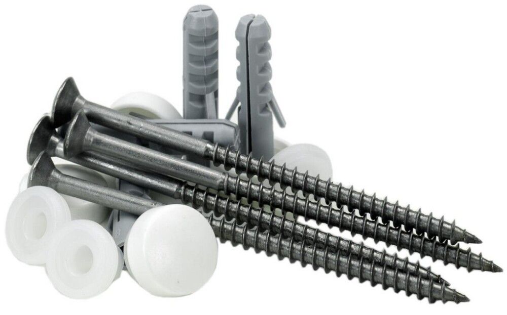 WC-kiinnitysruuvisarja 6 x 80