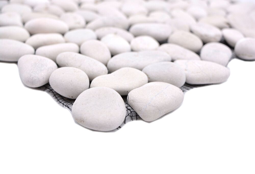 Mosaiikkilaatta XKF 006M Valkoinen 30,5 x 30,5 cm