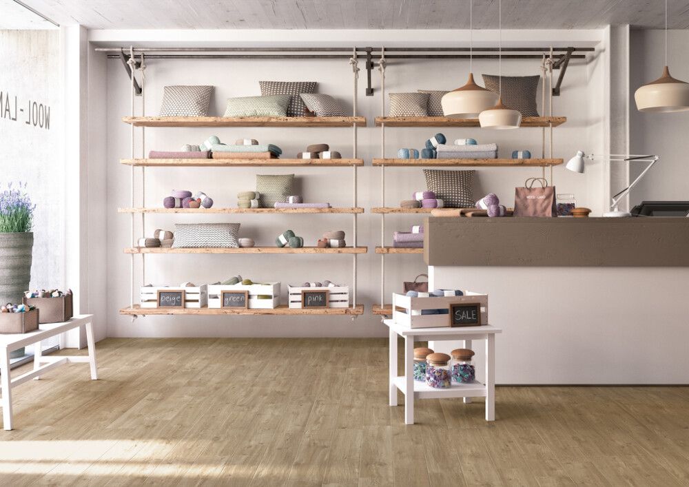 Lattialaatta Harmonie Vaahtera 15 x 90 cm