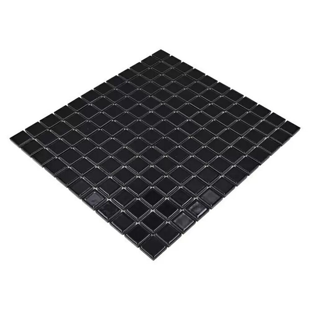 Mosaiikki Square Kiiltävä Musta