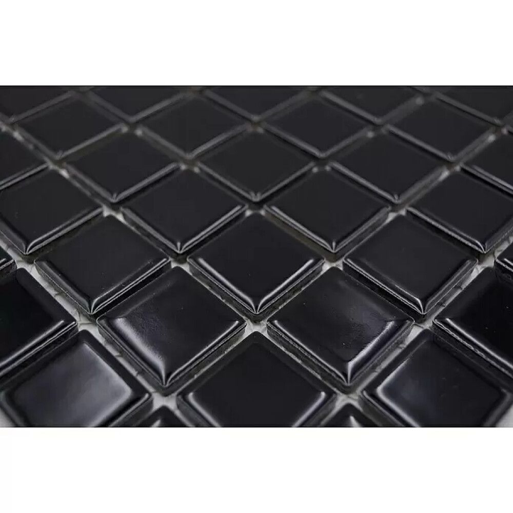 Mosaiikki Square Kiiltävä Musta