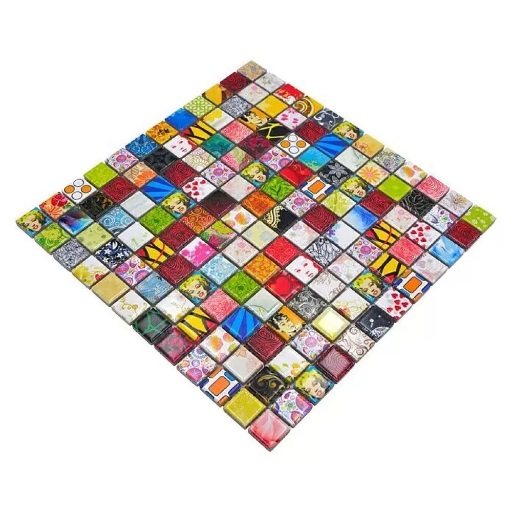 Mosaiikki Quadrat Mix CG STAR Monivärinen 30 x 30 cm