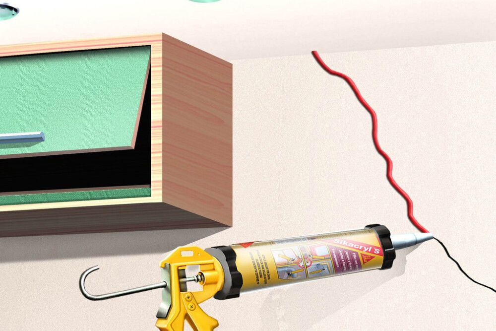 Akryylimassa Sika Sikacryl S+ 300 ml