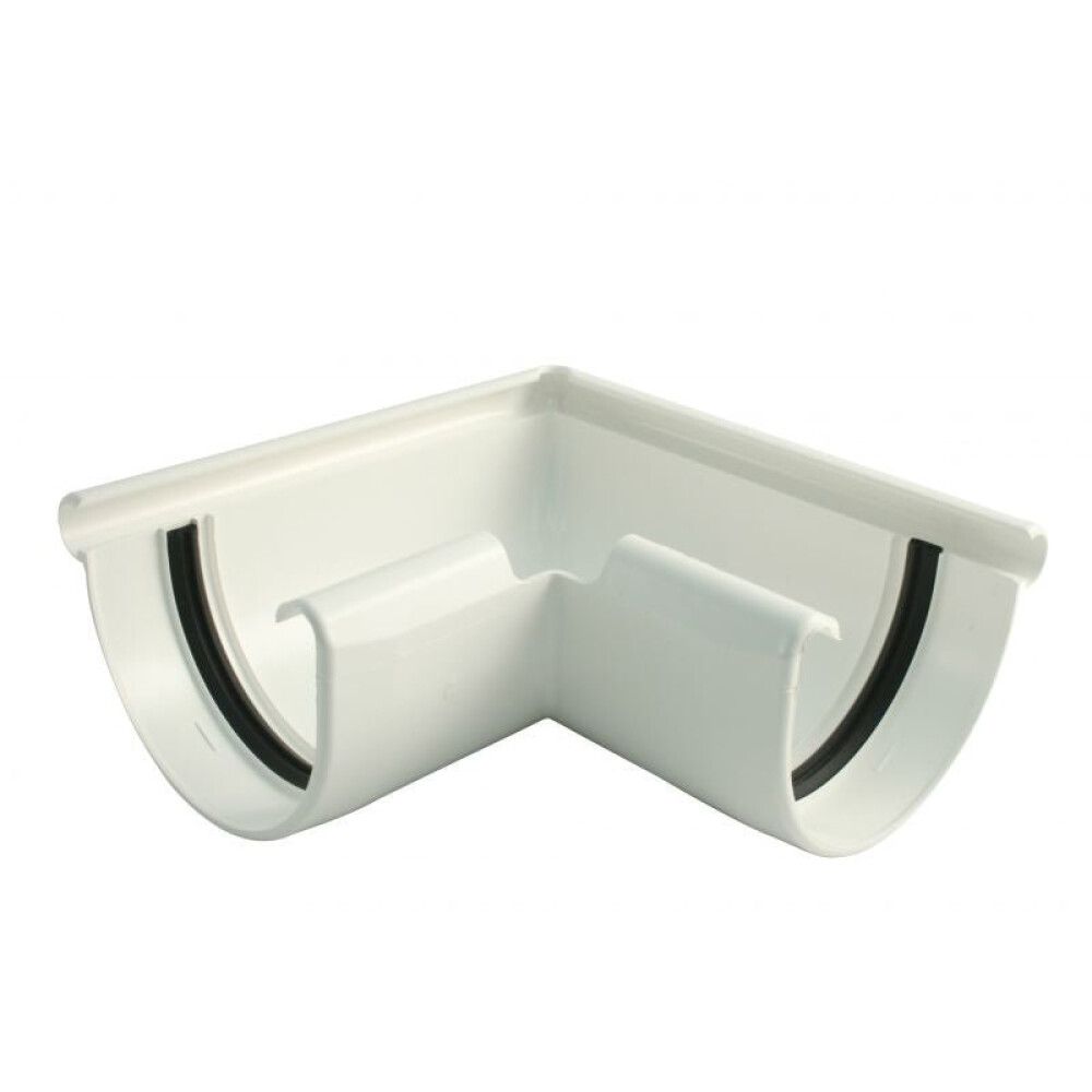 Räystäskourun ulkokulma 90° Marley 100 mm valkoinen