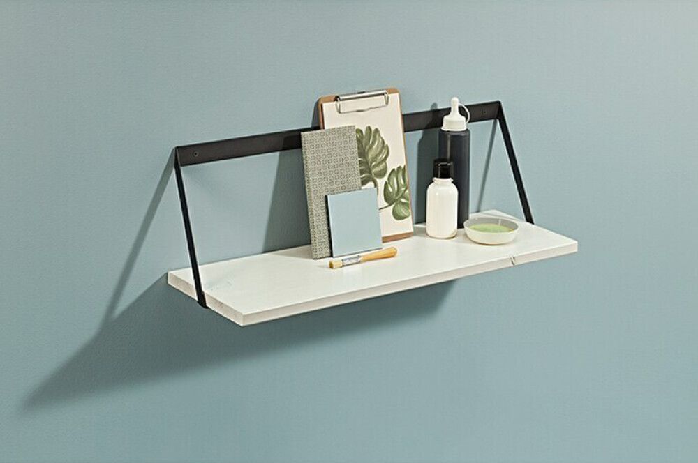 Hyllylevy Dolle Lite Vintage Mänty Valkoinen 600 x 250 x 18 mm