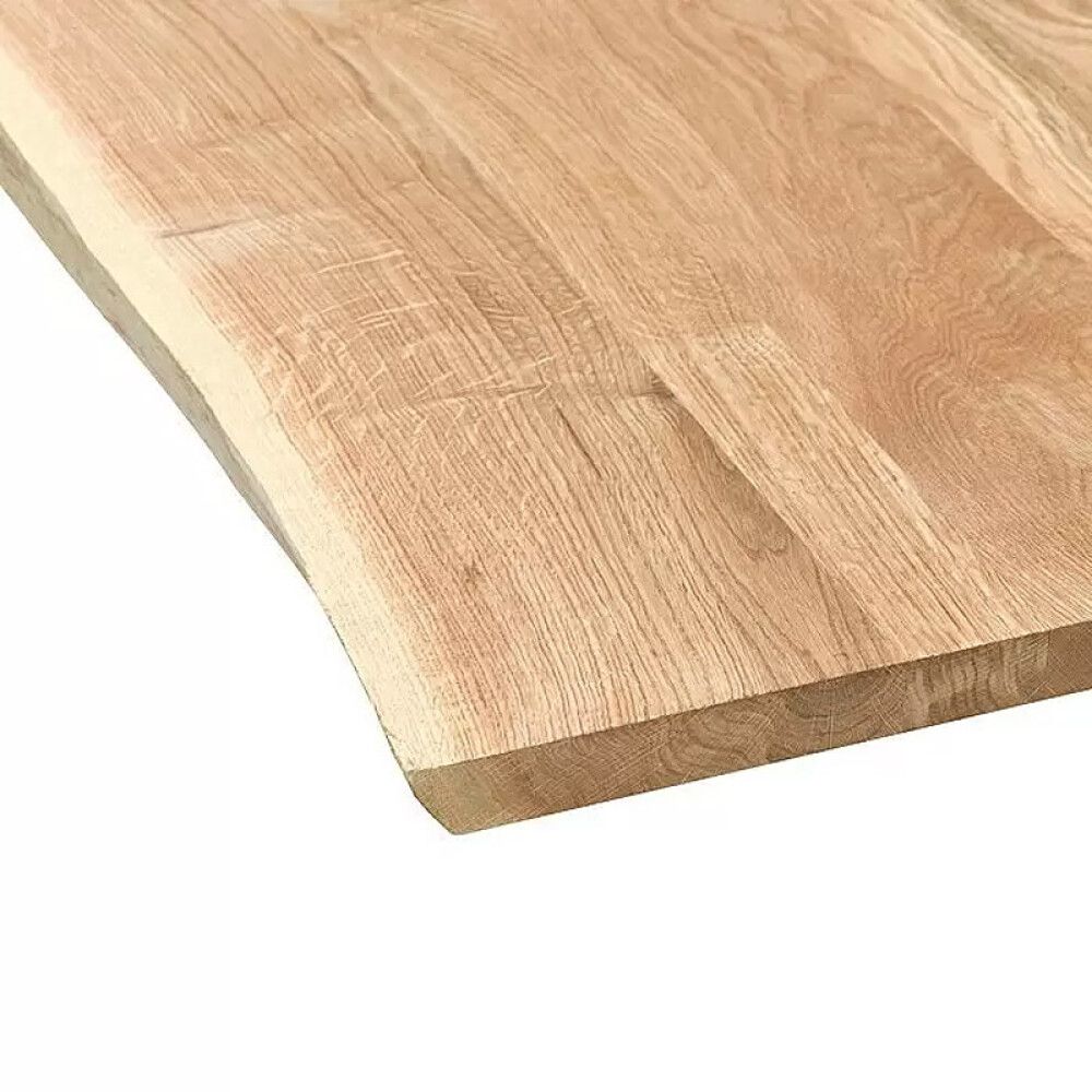 Massiivityötaso Tammi särmäämätön, eri kokoja 26 x 800 x 2000 mm