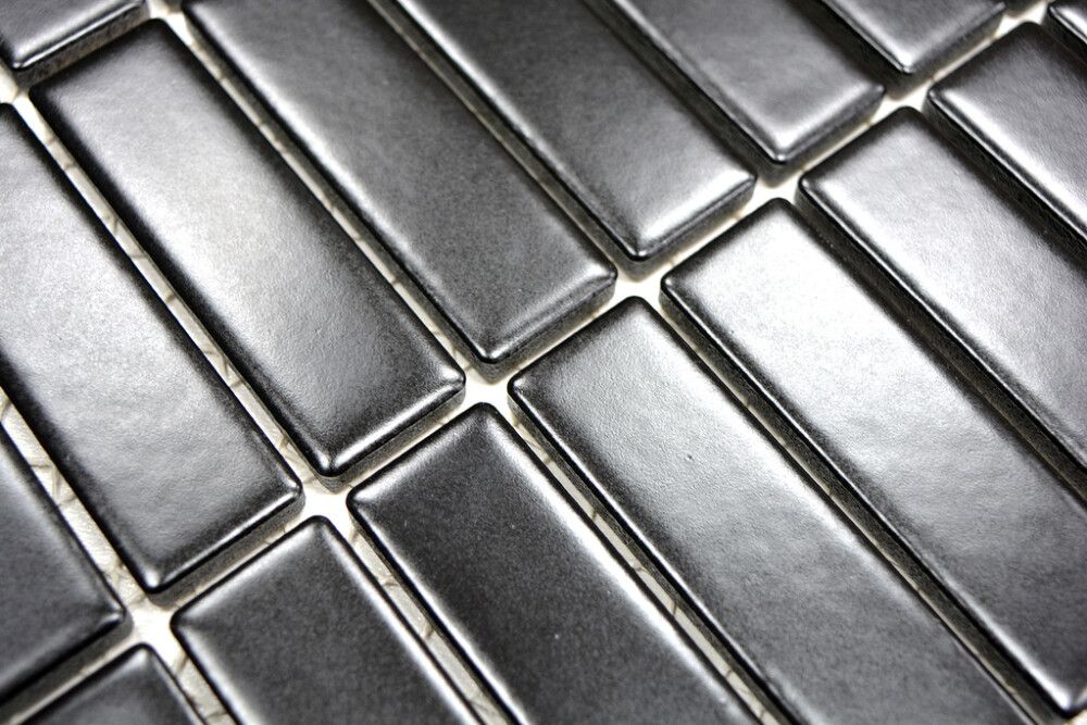 Mosaiikki Stick Musta Matta