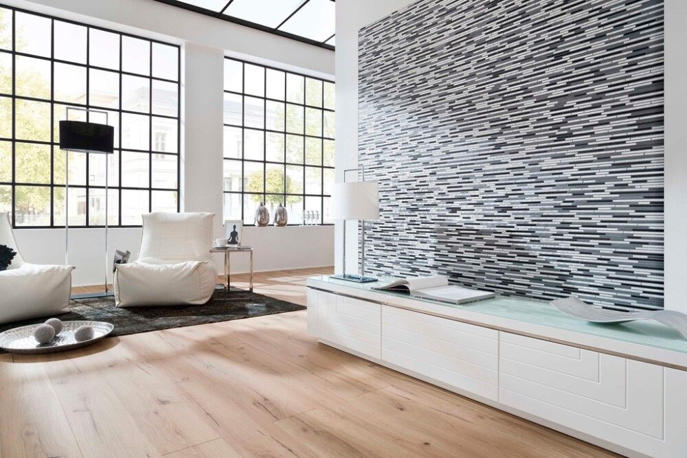 Mosaiikkilaatta Fliesen Brick harmaa 29,8 x 31,8 cm