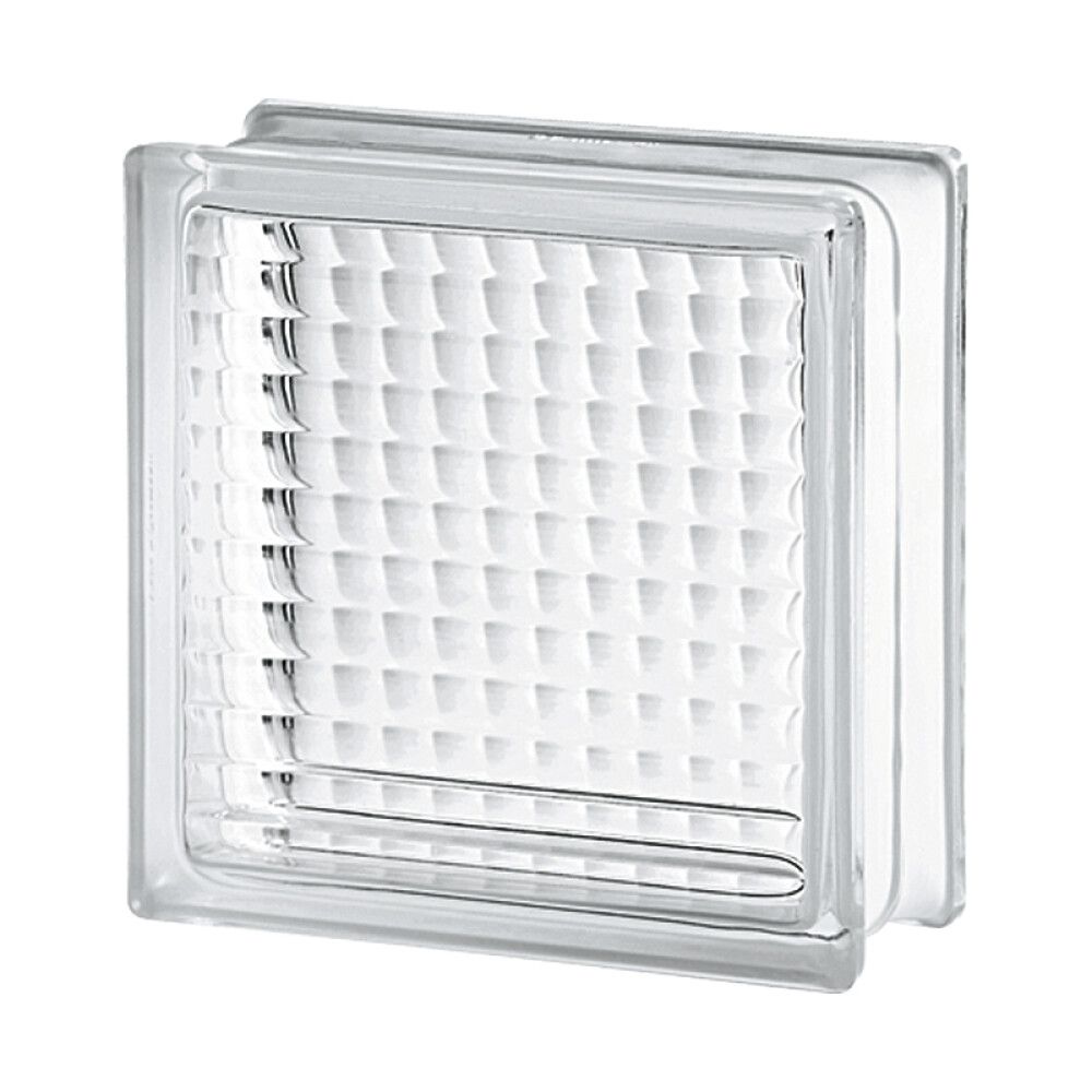 Lasitiili Seves Glassblock Cross Small 19 x 19 x 8 cm