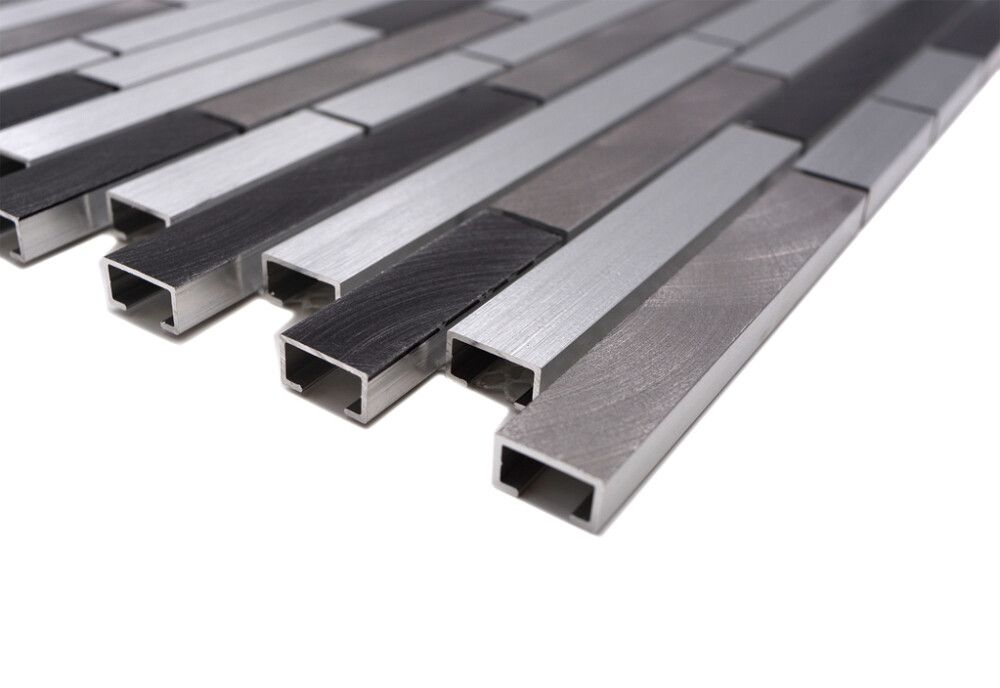 Mosaiikkilaatta XAM A891 Harmaa/Musta 29,8 x 33,8 cm