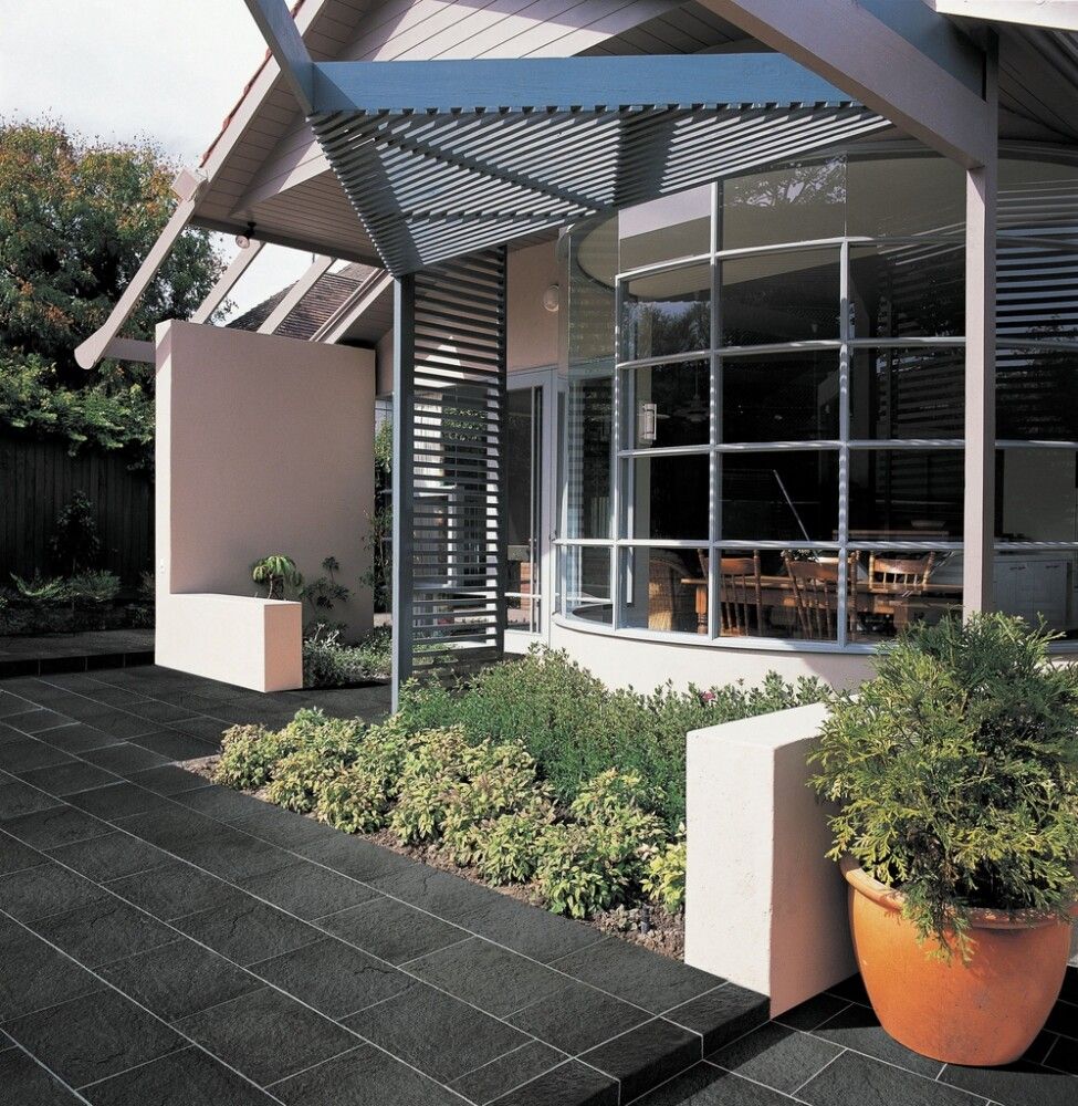 Lattialaatta Frassinoro Skiffer antrasiitti 30 x 60 cm