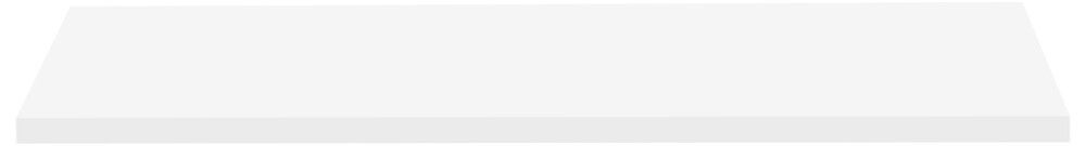 Seinähylly Regalux XL4 valkoinen korkeakiilto 3,8 x 23,5 x 118 cm