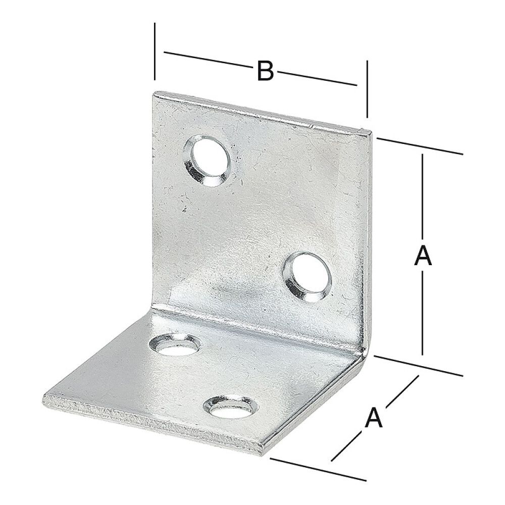 Kulmarauta 40 x 40 mm 12 kpl/pkt