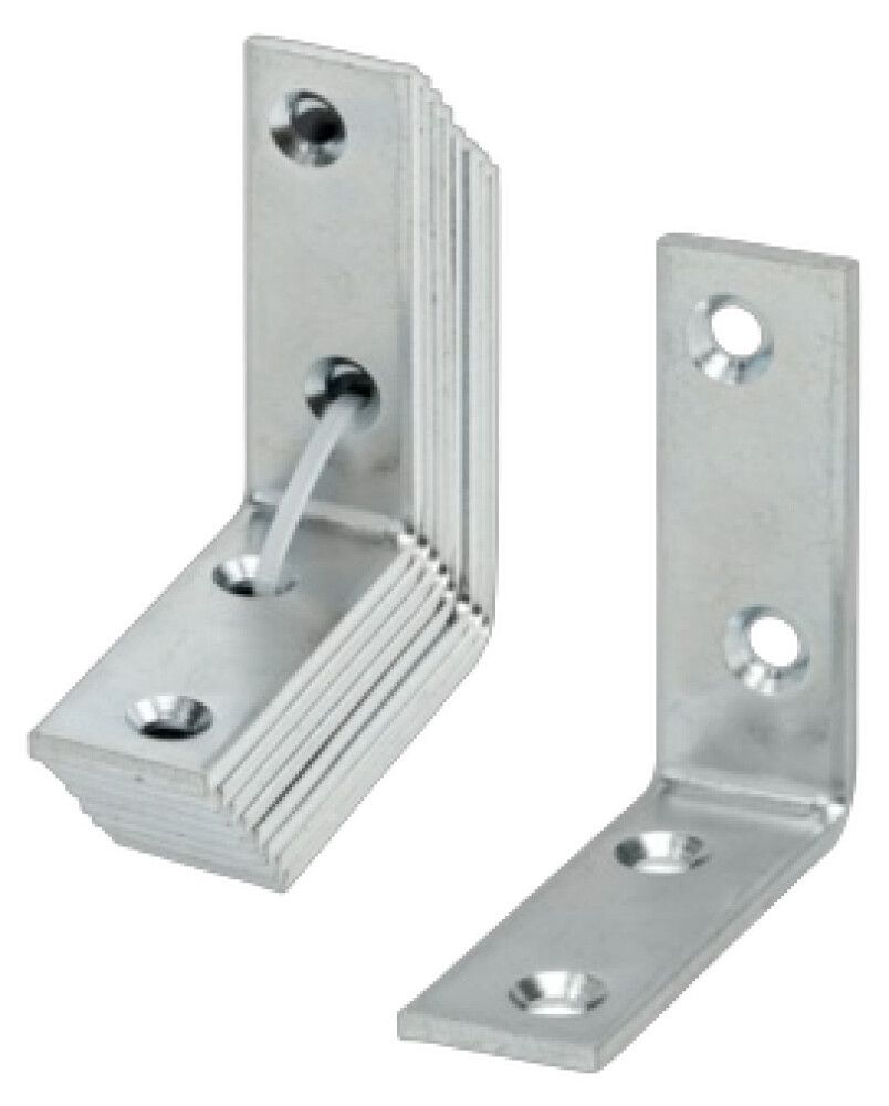 Kulmarauta Stabilit sinkitty 40 x 20 mm 8 kpl/kpl