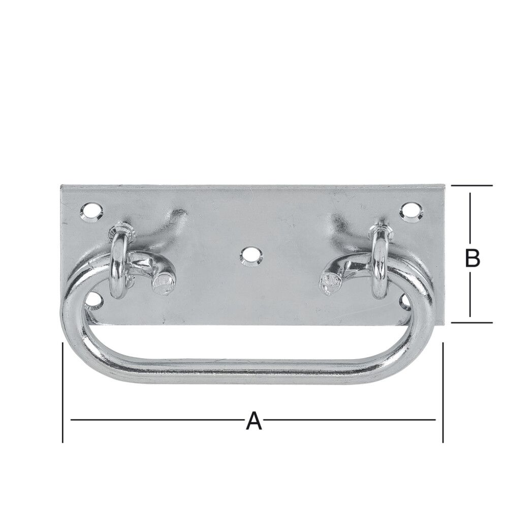 Kantokahva 108 x 45 mm sinkitty