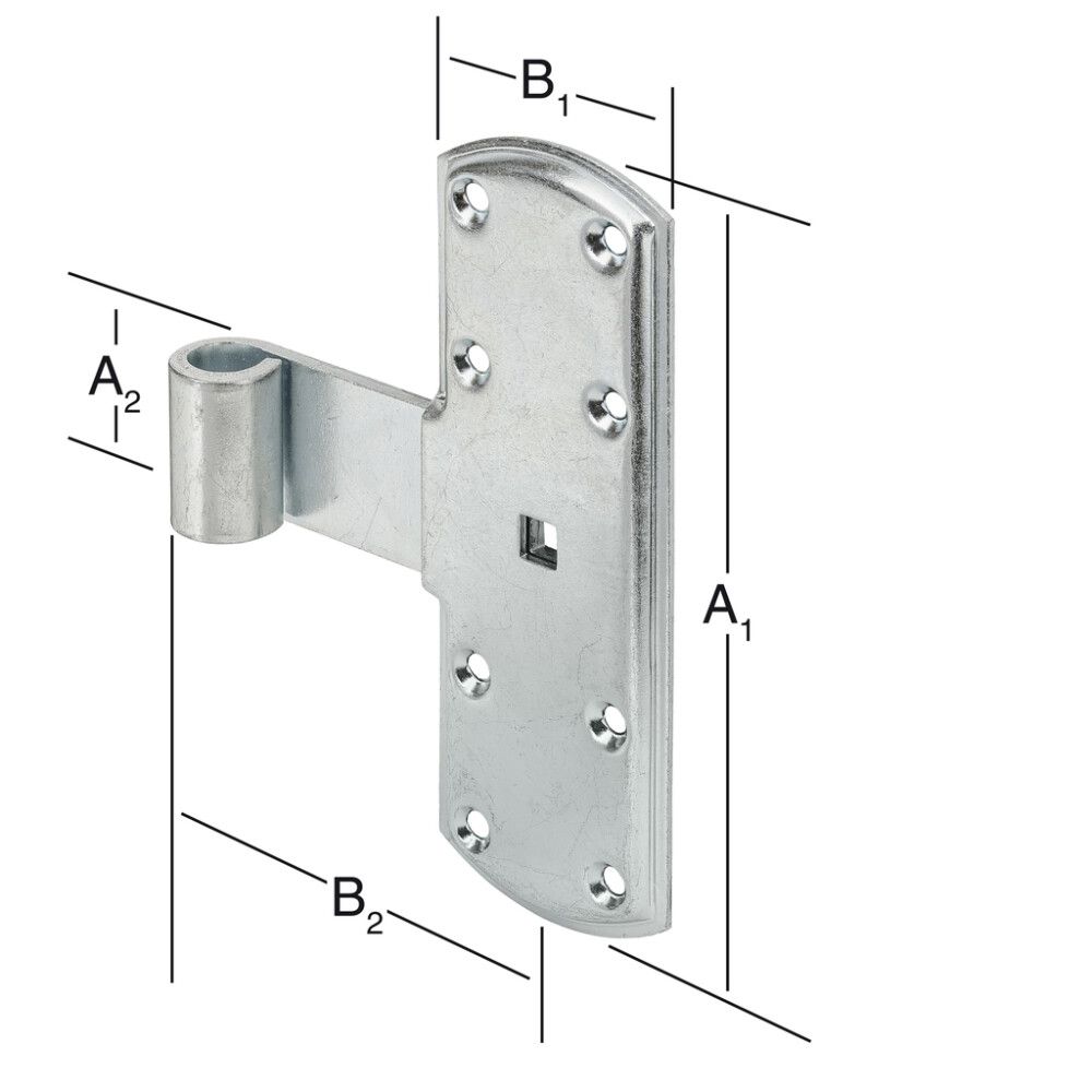 Saranatappi T-malli 160 x 55 sinkitty