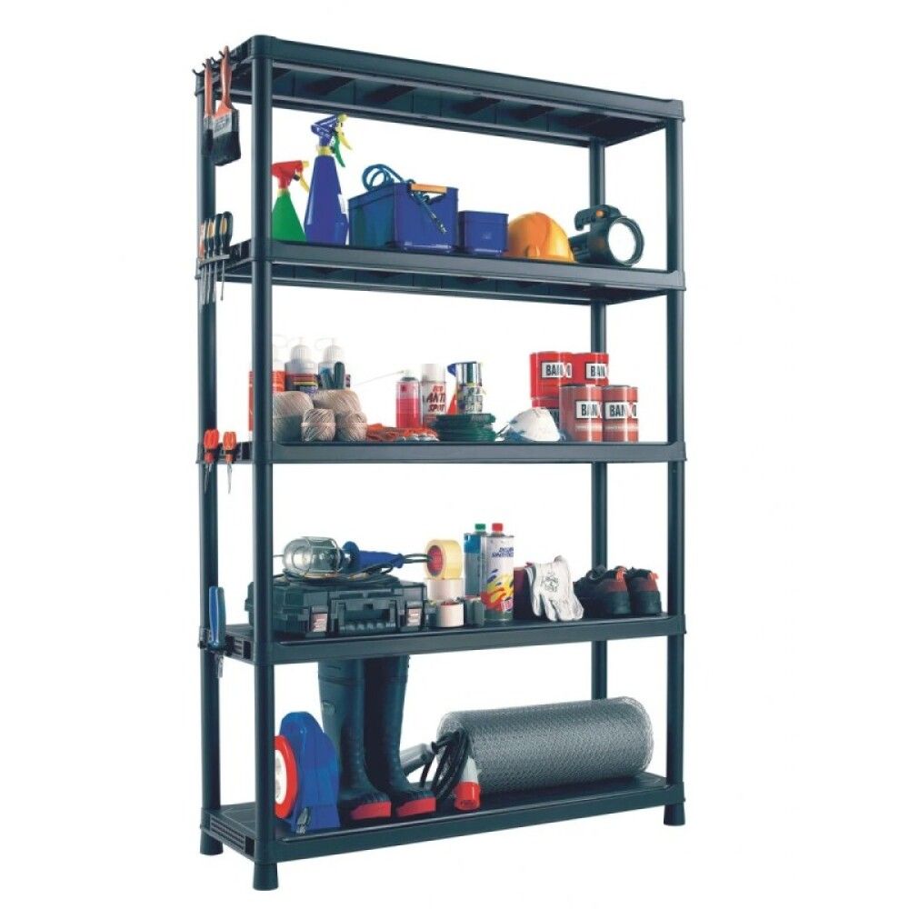 Muovihylly Regalux 187 x 40 x 120 cm