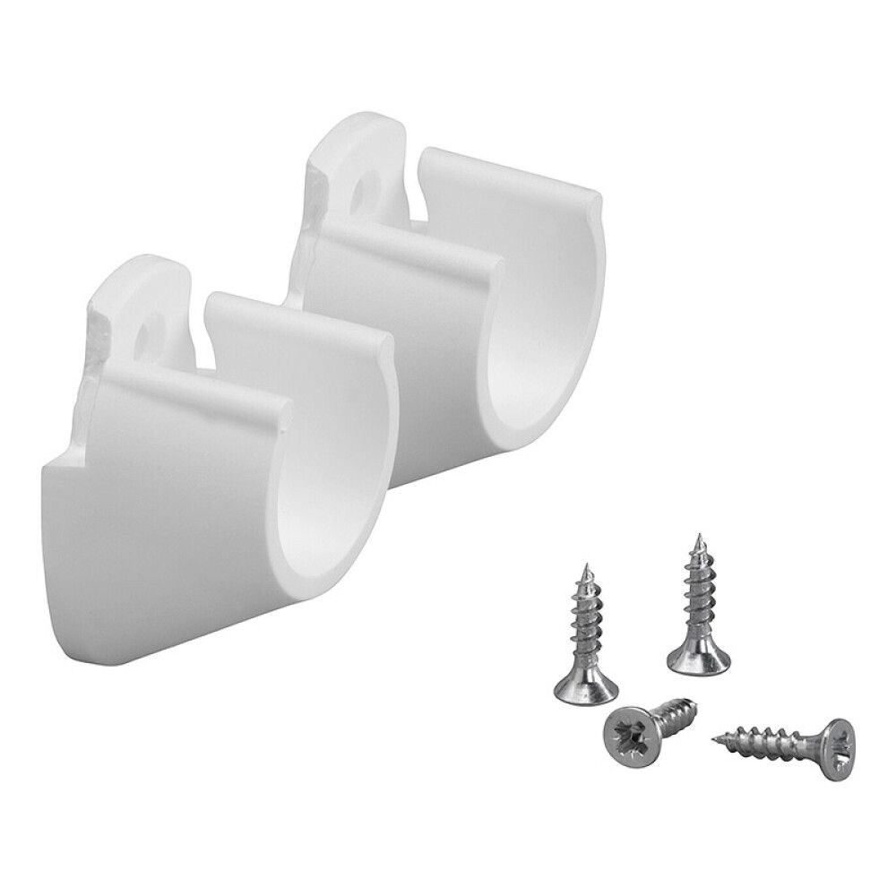 Tankopidin Elfa Seinä-seinä Valkoinen 2 kpl