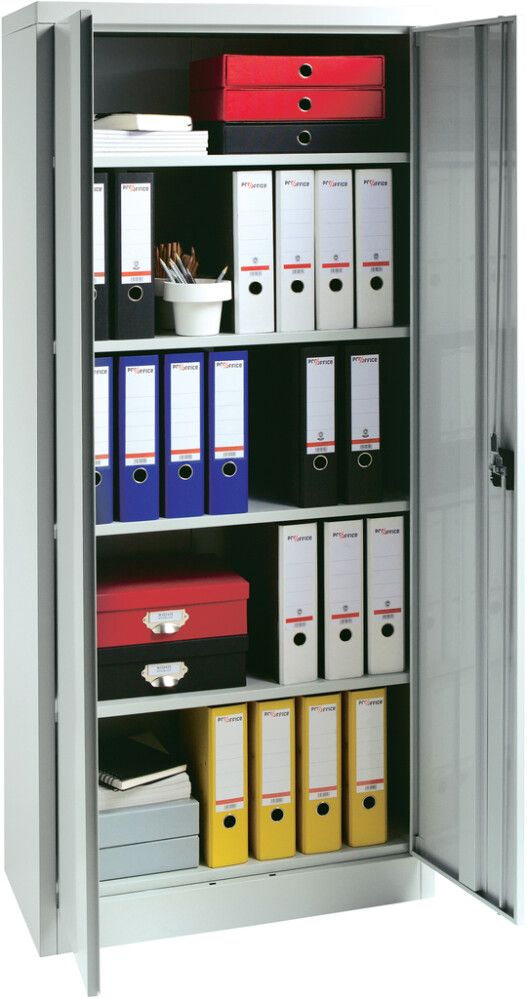 Metallikaappi Regalux Harmaa 180 x 80 x 41 cm