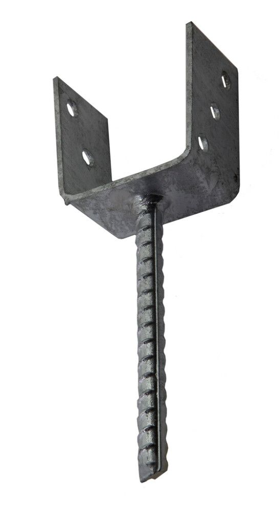 U-pilarikenkä 71 x 50 x 80 mm Kuumasinkitty