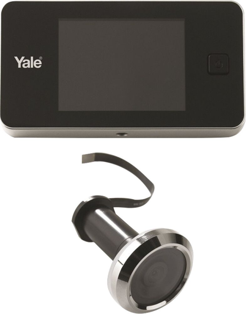Digitaalinen Ovisilmä Yale Doorman Hopea