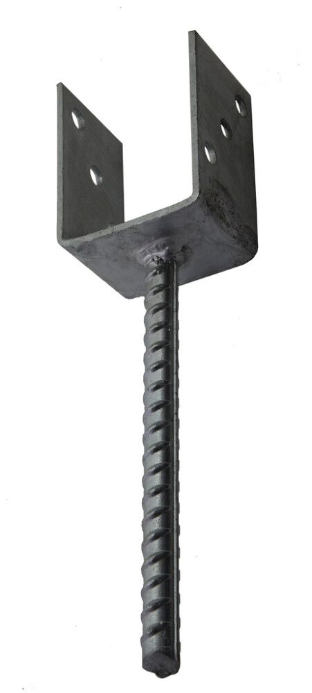 U-pilarikenkä 91 x 60 x 100 mm Kuumasinkitty