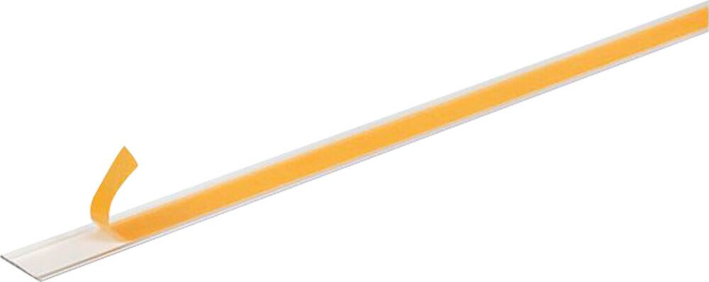 Lattarauta Alumiini Hopea 2 x 30 mm 1 m Tarrakiinnitys