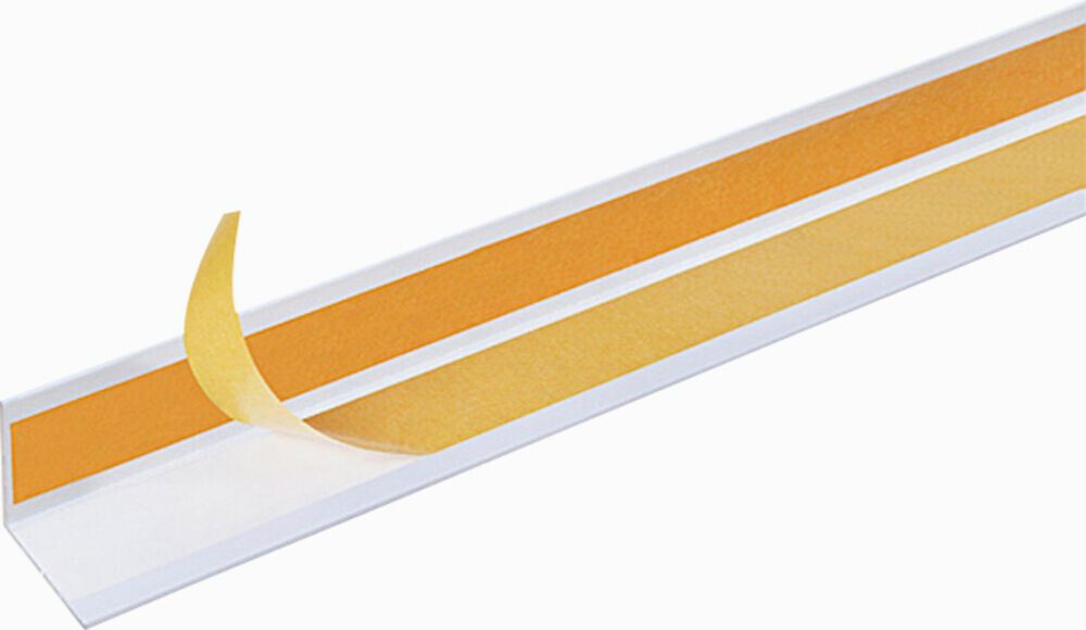 Kulmalista Muovi Tarrakiinnitys 25 x 25 x 1,1 mm 2,6 m