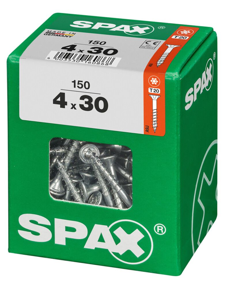 Ruuvi TRX WIROX Spax 4,0x30 L 150 KPL