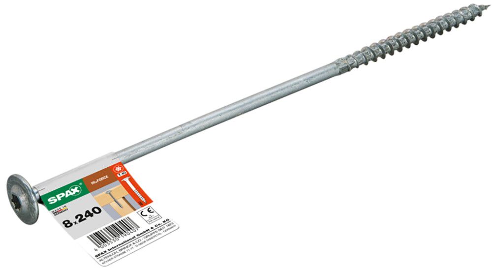 Ruuvi Hi.Force Wirox Spax 8x240 1 KPL