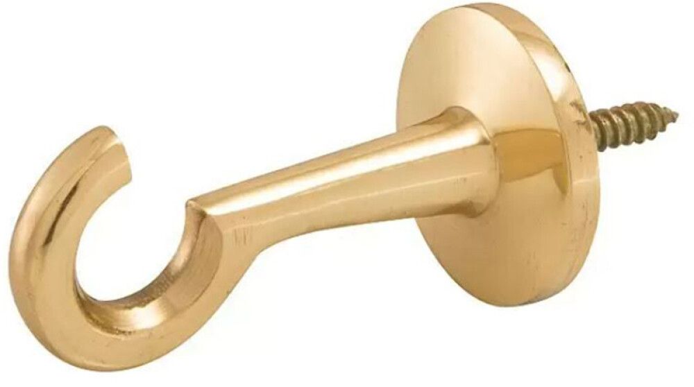 Päätekoukku Stabilit Kiillotettu messinki